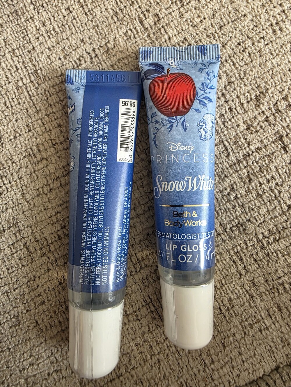 NEW Bath & Body Works Snow White Lip Gloss -set Of 2